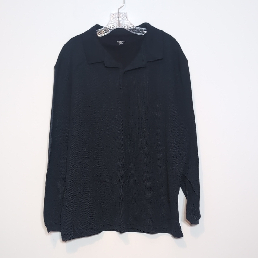 Haggar Long Sleeve Polo Shirt